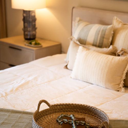 Attention to detail sets the tone for a relaxing stay.