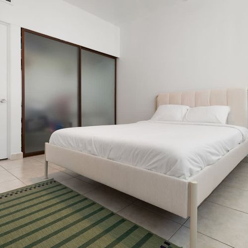 Designed for comfort, this bedroom is your personal oasis for a great night's sleep.