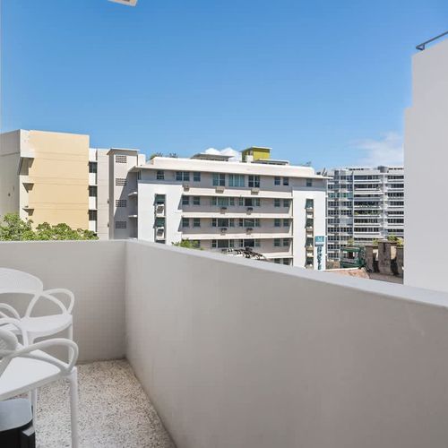 Step out onto your private balcony and enjoy the fresh air and a glimpse of the surrounding neighborhood – your personal outdoor retreat.