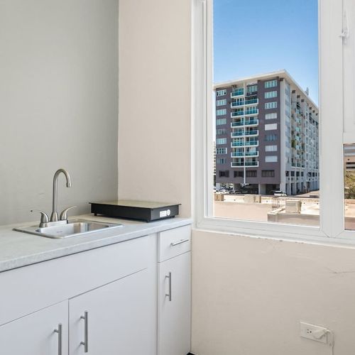 Perfect for guests who prefer to have a little space to prepare food.