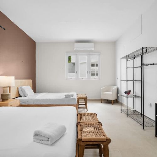 Your perfect escape awaits in this peaceful bedroom.