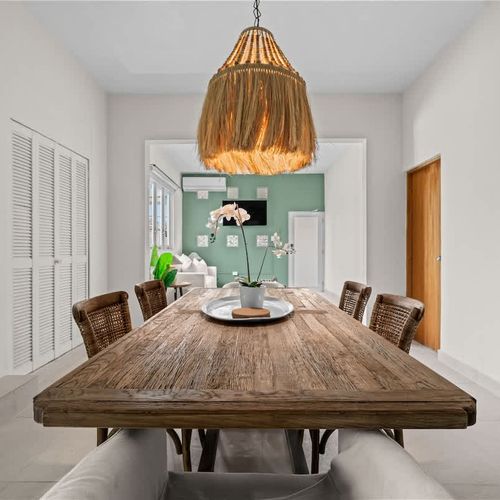 Dine in style with ample seating for your group.