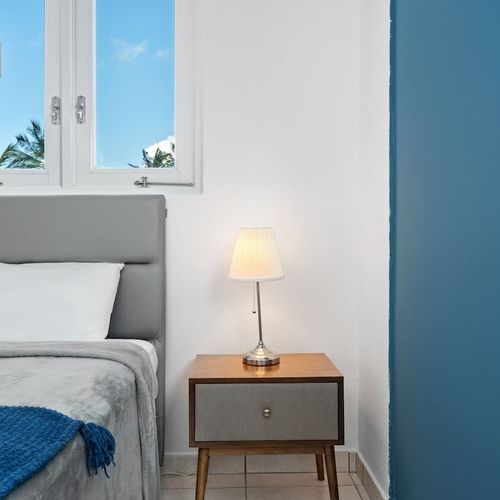 Restful nights await. This bedroom is designed for your comfort and ease.