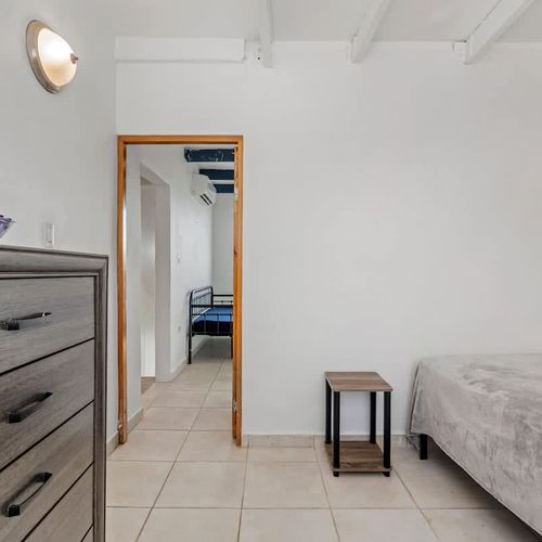 Inviting entry to your private, peaceful room.