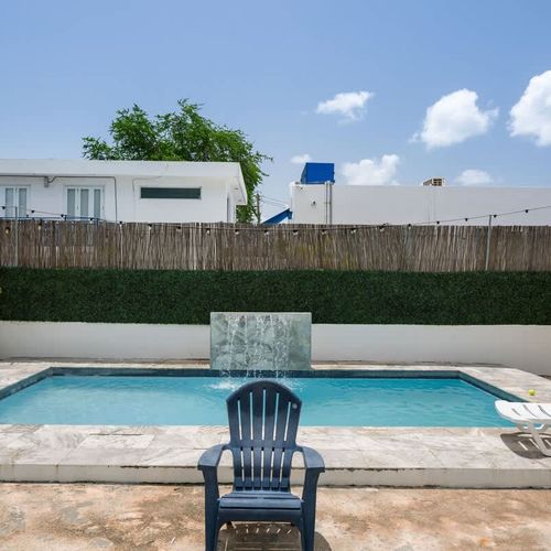 Dive in and cool off. Your private pool is ready for a relaxing day.