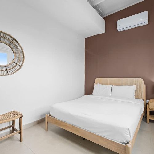 Your peaceful escape. Modern and comfortable for a restful night.