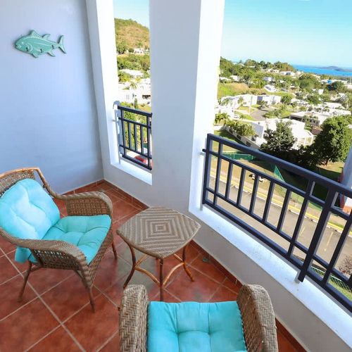 Balcony for relaxing in the mornings