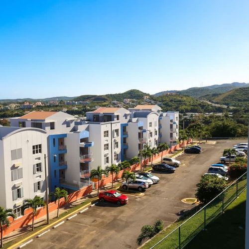 Waking up to a view that's beautiful.