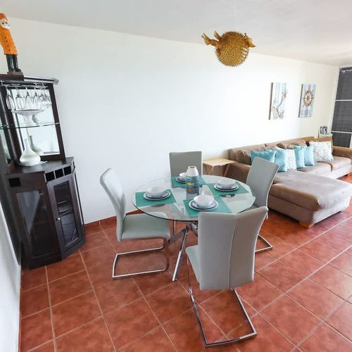 This living room is made for connection and talk.