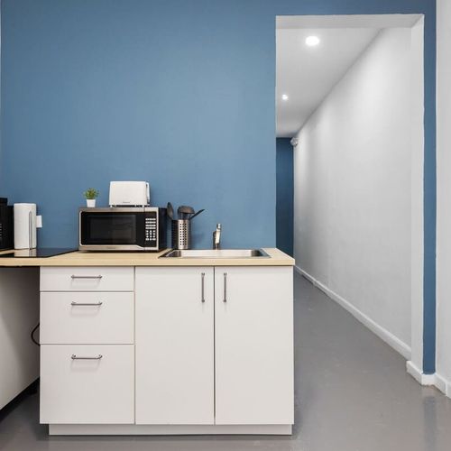 Creating culinary masterpieces in a cozy space.