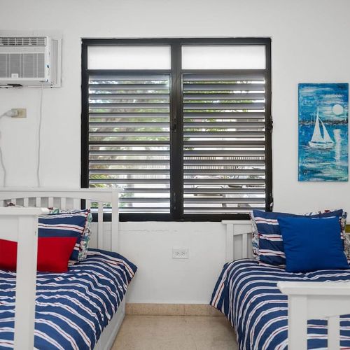 Cozy & well-appointed bedroom for your restful retreat.