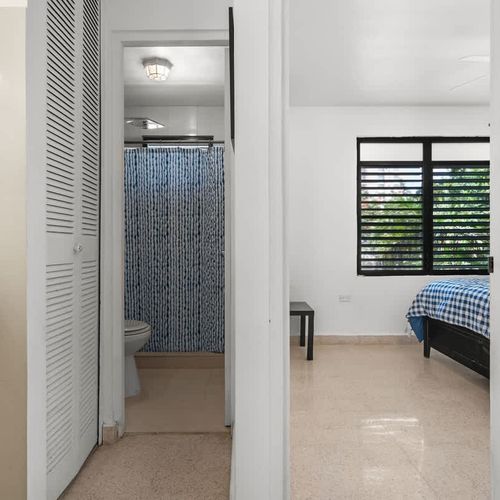 Clean, simple design: A cozy, comfortable, and quiet space.