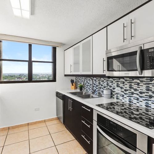 Gourmet kitchen, fully equipped for all your culinary needs.