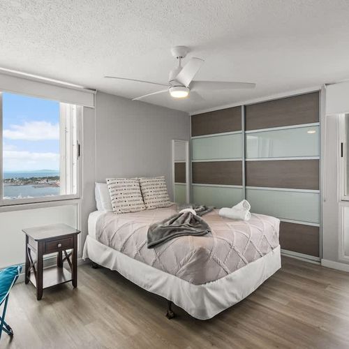 A peaceful escape awaits! This charming bedroom offers a comfortable sleeping environment, ensuring you feel completely refreshed and ready for your day in paradise.