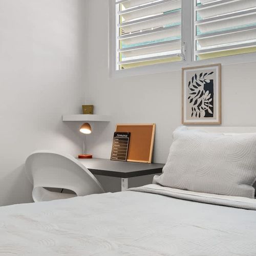 Dedicated workspace. Stay productive on your trip!