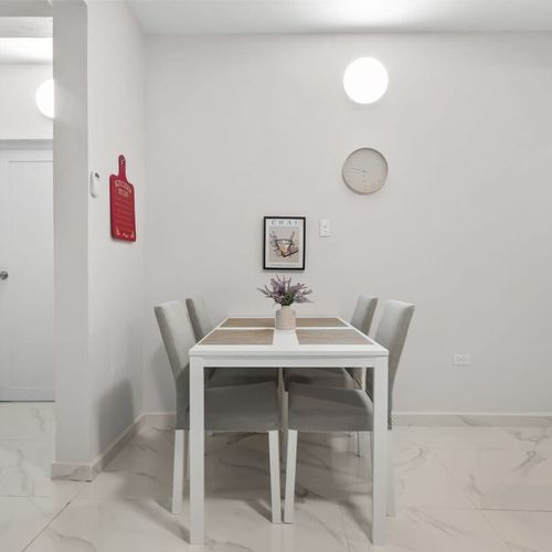 Dedicated dining area. Enjoy meals together comfortably.