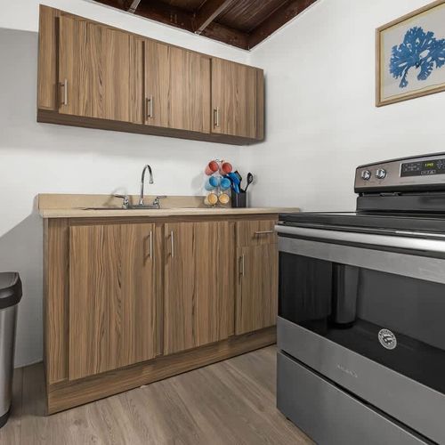 Clean appliances for simple, fast meal prep.