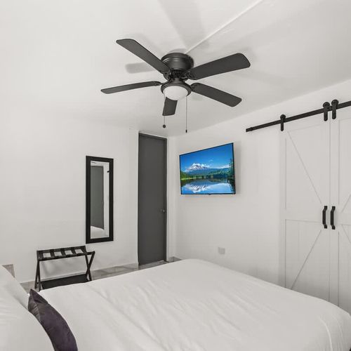 Sanctuary: Unwind completely in this quiet room.