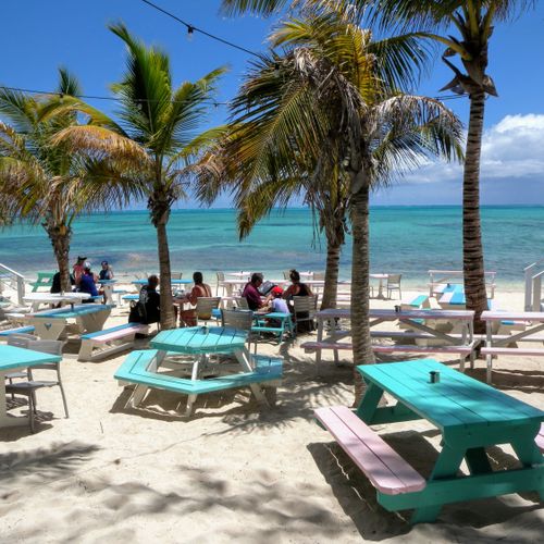 Eat at cool beach restaurants