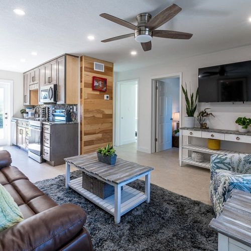 Welcome to 400 South, the newest and nicest "aparthotel" in Cocoa Beach!  This bright, open-concept unit is the perfect landing spot for couples, families and friends to explore the sandy beaches, local attractions, and the famed Space Coast. Powered by B