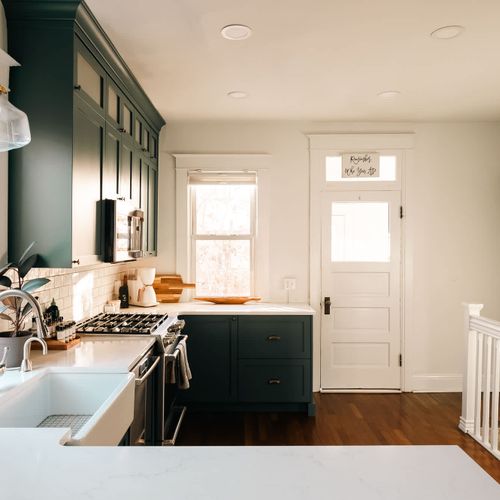 Open and spacious kitchen