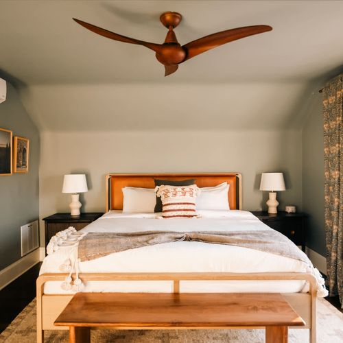 Bedroom 1 with king bed