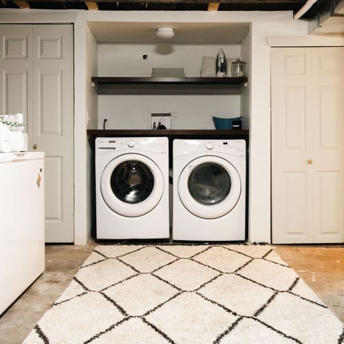 Laundry area