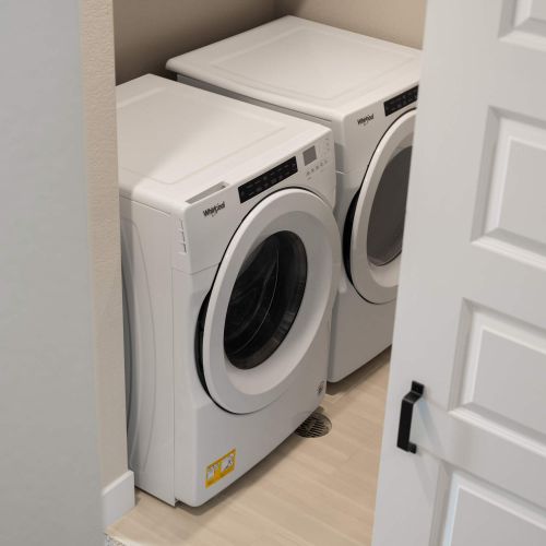 Washer and dryer
