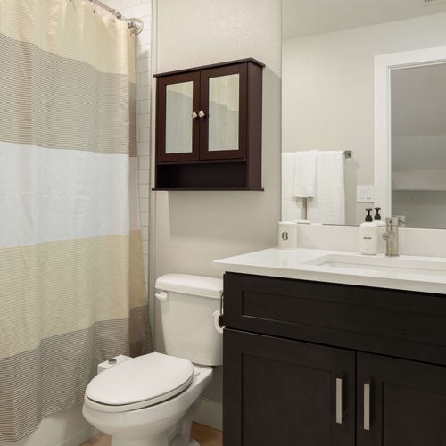 Full hallway bathroom