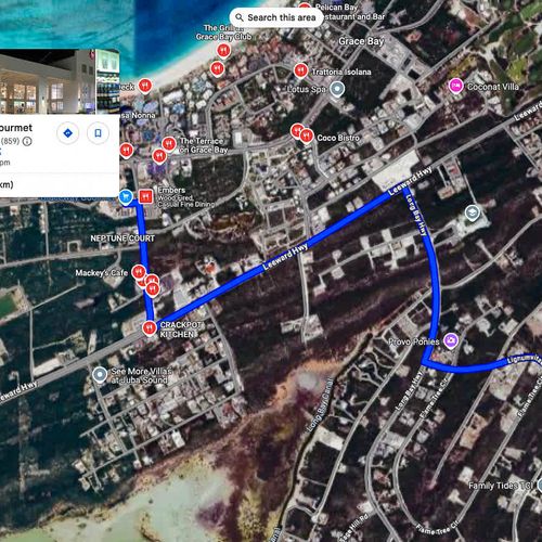 Use the beach Access  in front of the property...