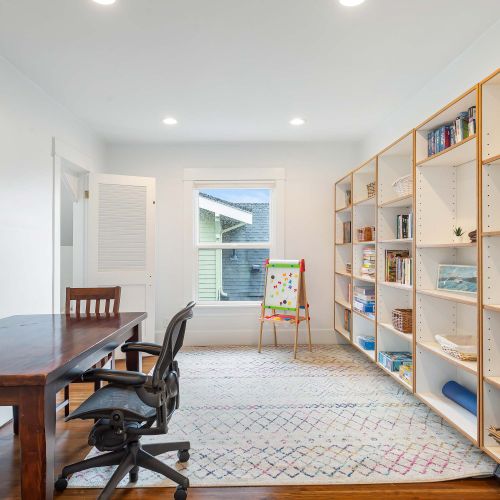 2 of 3 desks in the house, this one is on the second floor.