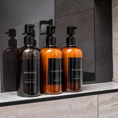 We always keep the essentials stocked, shampoo, conditioner, and body wash are here for your stay!
