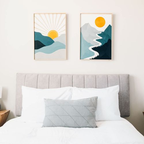 Queen sleeper sofa in bedroom 2