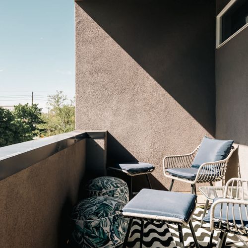 Primary bedroom's balcony