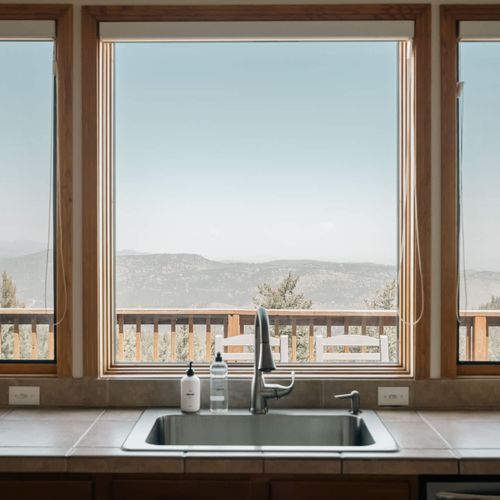 View from the kitchen