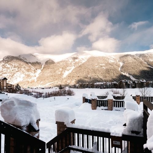 View from the building's entry