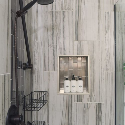 Shower with detachable shower head