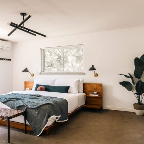 Bedroom 1 with king bed