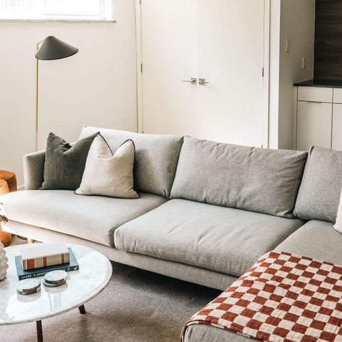 Downstairs living area