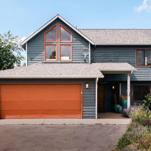 2-car attached garage and driveway parking