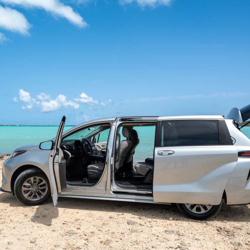 Book our 8 passenger Toyota Sienna
