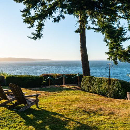 Great spot for lawn games or a blanket.