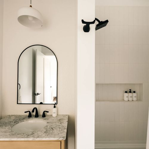 En suite bathroom to bedroom 3