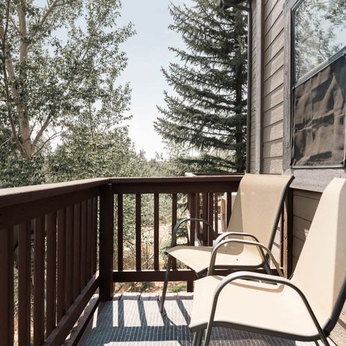 Balcony off the living area