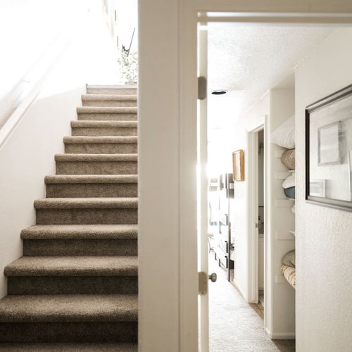 Lower level with bunk room, full bathroom 3, and laundry room