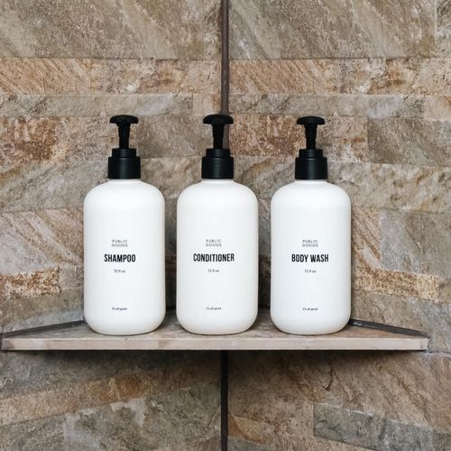 We’ve partnered with Public Goods to provide quality, eco-friendly products to our guests.