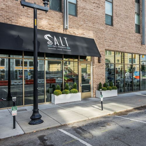 Salt on Mass, Seafood Steak and Cocktails only a 4 minute walk away from your stay!
