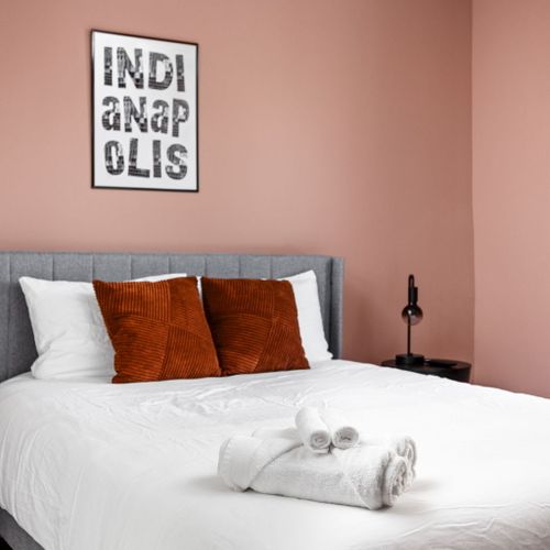 Premium linens will make your stay feel luxurious!