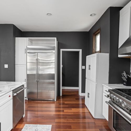 Leading from the kitchen make your way to upstairs!