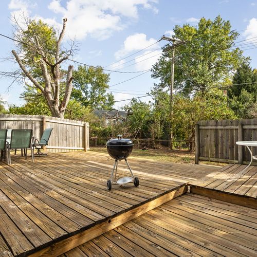 Step outside and enjoy yourself! This space is perfect for relaxing and entertaining.